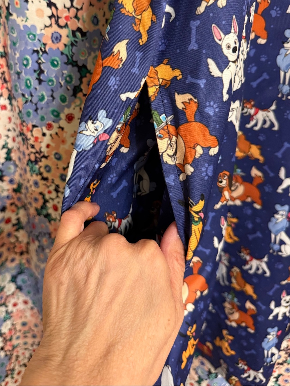 DISNEY DOGS Print Sleeveless Swing Dress 🐶 - Picture 2 of 4